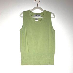 Vintage Green Sweater Vest